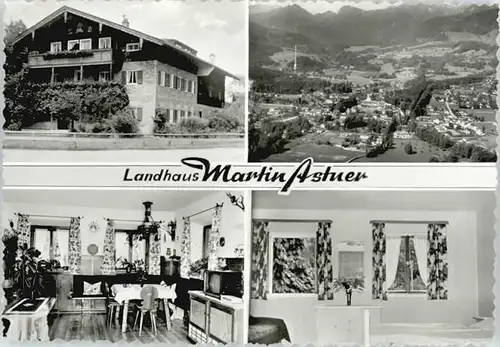 Brannenburg Brannenburg Landhaus Martin Astner ungelaufen ca. 1965 / Brannenburg /Rosenheim LKR