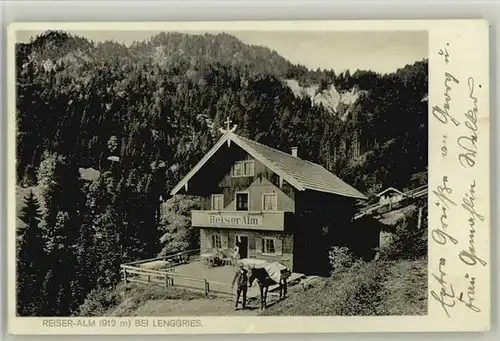 Lenggries Reiser Alm x 1930