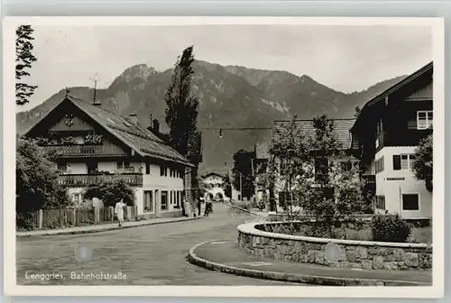 Lenggries Bahnhofstrasse x 1954