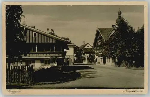 Lenggries Hauptstrasse x 1929