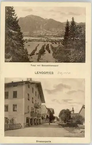Lenggries Lenggries  ungelaufen ca. 1920 / Lenggries /Bad Toelz-Wolfratshausen LKR