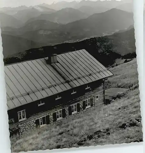 Lenggries Brauneckhaus o 1956