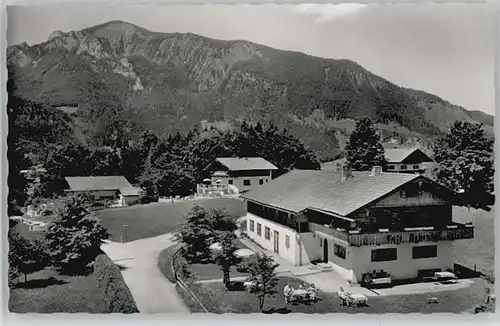 Unterwoessen Unterwoessen Cafe Achental ungelaufen ca. 1955 / Unterwoessen /Traunstein LKR