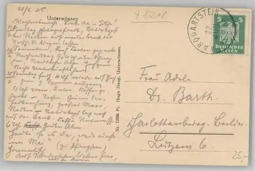 Unterwoessen  x 1925