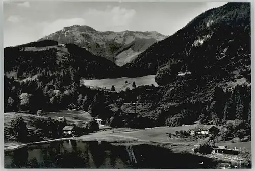 Unterwoessen Unterwoessen Woessenersee ungelaufen ca. 1955 / Unterwoessen /Traunstein LKR