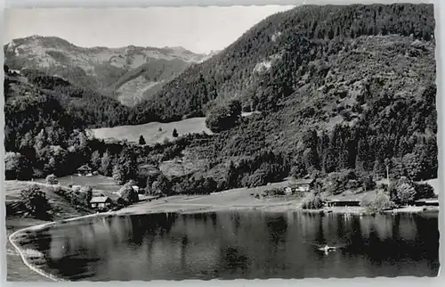 Unterwoessen Unterwoessen Woessenersee ungelaufen ca. 1955 / Unterwoessen /Traunstein LKR