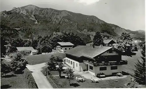 Unterwoessen Unterwoessen Cafe Achental ungelaufen ca. 1955 / Unterwoessen /Traunstein LKR