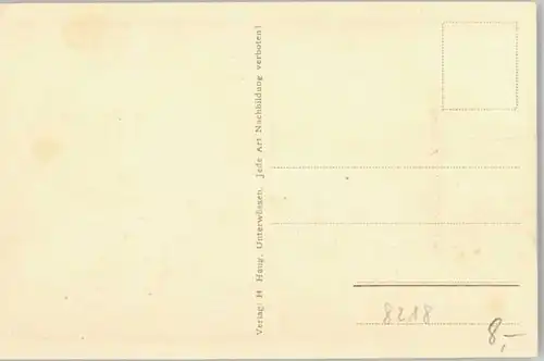 Unterwoessen Unterwoessen  ungelaufen ca. 1920 / Unterwoessen /Traunstein LKR