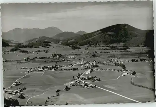 Unterwoessen Fliegeraufnahme o 1954