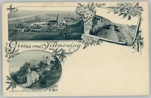 Tittmoning Salzach Tittmoning  ungelaufen ca. 1900 / Tittmoning /Traunstein LKR