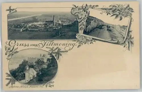 Tittmoning Salzach Tittmoning  ungelaufen ca. 1900 / Tittmoning /Traunstein LKR