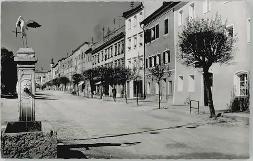 Tittmoning Salzach Tittmoning  ungelaufen ca. 1955 / Tittmoning /Traunstein LKR