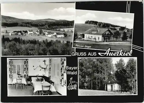 Viechtach Bayerischer Wald Viechtach Auerkiel ungelaufen ca. 1965 / Viechtach /Regen LKR