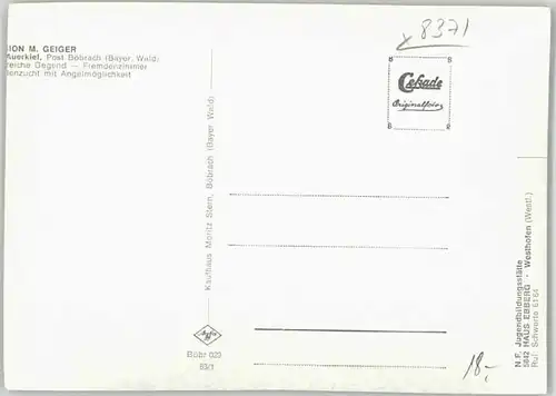 Viechtach Bayerischer Wald Viechtach Auerkiel ungelaufen ca. 1965 / Viechtach /Regen LKR