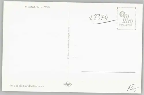 Viechtach Bayerischer Wald Viechtach  ungelaufen ca. 1955 / Viechtach /Regen LKR