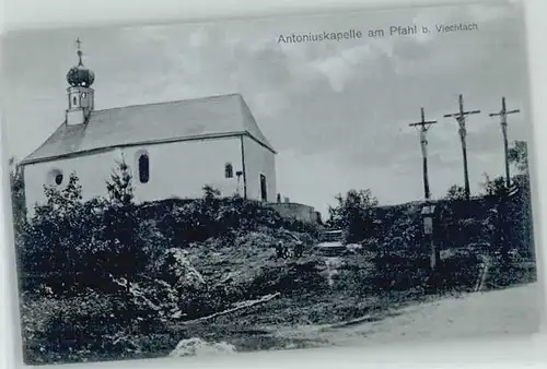 Viechtach Bayerischer Wald Viechtach Antoniuskapelle ungelaufen ca. 1910 / Viechtach /Regen LKR
