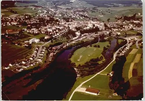 Viechtach Fliegeraufnahme o 1972