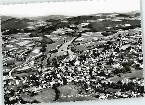 Viechtach Bayerischer Wald Viechtach Fliegeraufnahme ungelaufen ca. 1965 / Viechtach /Regen LKR