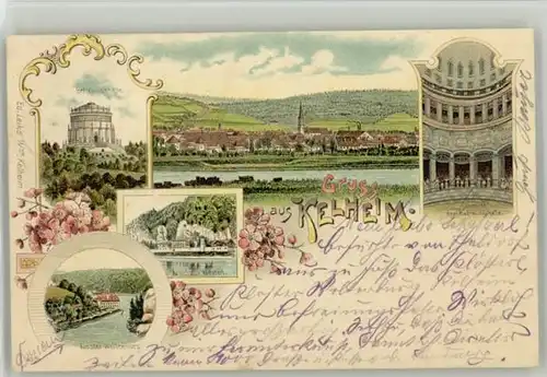 Kelheim Kloesterl Befreiungshalle Kloster Weltenburg x 1898