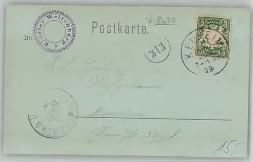 Kelheim Kloster Weltenburg x 1899