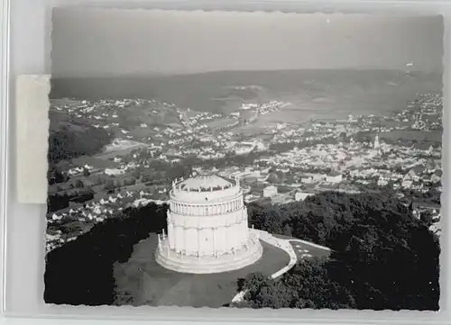 Kelheim Fliegeraufnahme Befreiungshalle o 1963