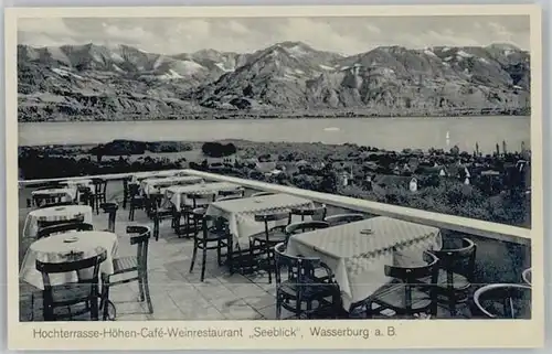 Wasserburg Bodensee Cafe Seeblick *