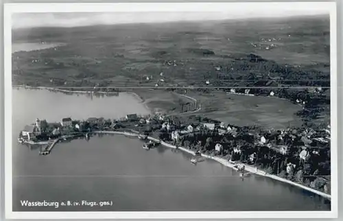 Wasserburg Bodensee Fliegeraufnahme *