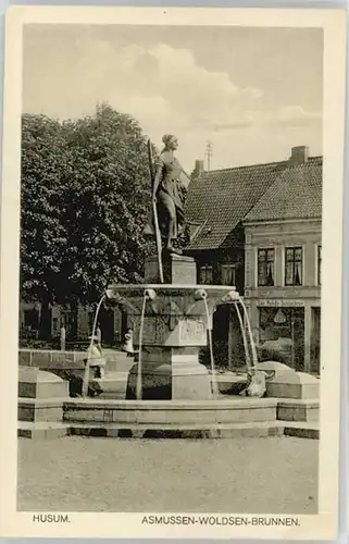 Husum Nordfriesland Husum Asmussen Woldsen Brunnen * / Husum /Nordfriesland LKR