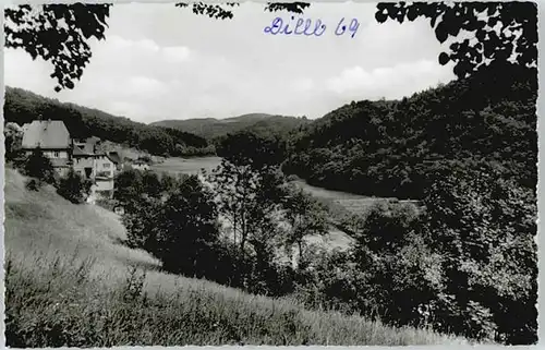 Dillenburg Dillenburg handschriftliches Kuerzel auf Ak Nanzenbachtal * / Dillenburg /Lahn-Dill-Kreis LKR