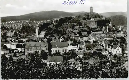 Dillenburg Dillenburg handschriftliches Kuerzel auf Ak * / Dillenburg /Lahn-Dill-Kreis LKR