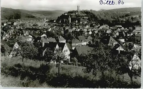 Dillenburg Dillenburg handschriftliches Kuerzel auf Ak * / Dillenburg /Lahn-Dill-Kreis LKR