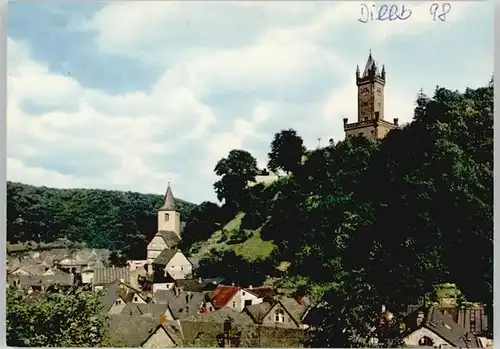 Dillenburg Dillenburg handschriftliches Kuerzel auf Ak * / Dillenburg /Lahn-Dill-Kreis LKR