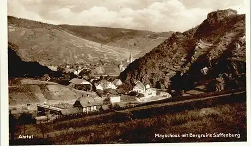 Mayschoss Mayschoss Burgruine Saffelburg * / Mayschoss /Ahrweiler LKR