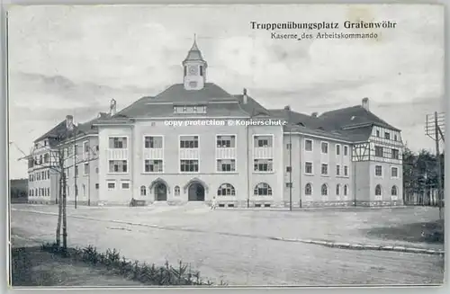 Grafenwoehr Truppenuebungsplatz Feldpost x 1914