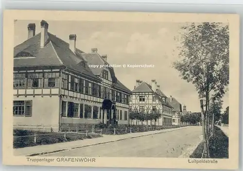 Grafenwoehr Grafenwoehr Truppenuebungsplatz Feldpost x 1916 / Grafenwoehr /Neustadt Waldnaab LKR