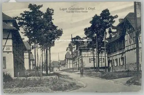 Grafenwoehr Von der Tann Strasse x 1922