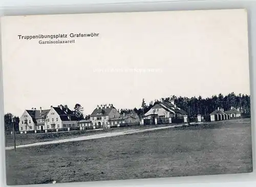 Grafenwoehr Garnisionslazarett * 1910
