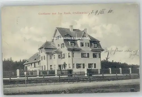 Grafenwoehr Gasthaus von Jos Rauh x 1910