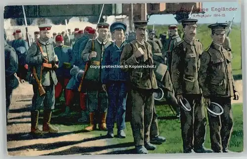 Grafenwoehr Kriegsgefangene Englaender Feldpost x 1915