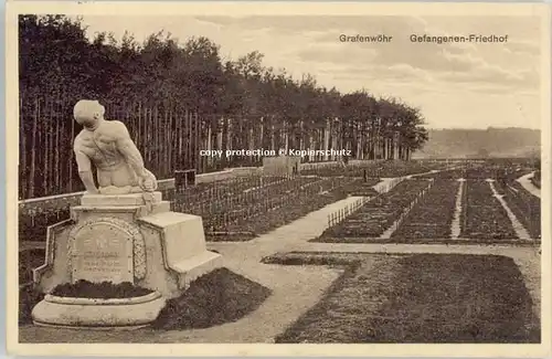 Grafenwoehr Gefangenen Friedhof x 1929