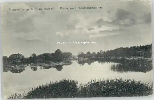 Grafenwoehr Schaumbachweiher x 1914