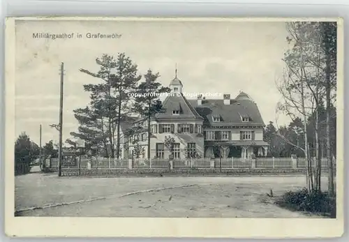 Grafenwoehr Militaer Gasthof  x 1912