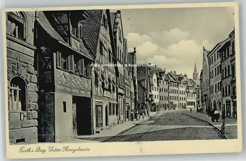 Fuerth Bayern Koenigstrasse x 1935