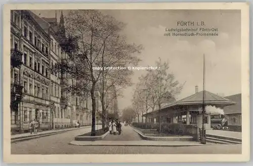 Fuerth Bayern Fuerth Bayern Ludwigs Bahnhof  x 1919 / Fuerth /Fuerth LKR