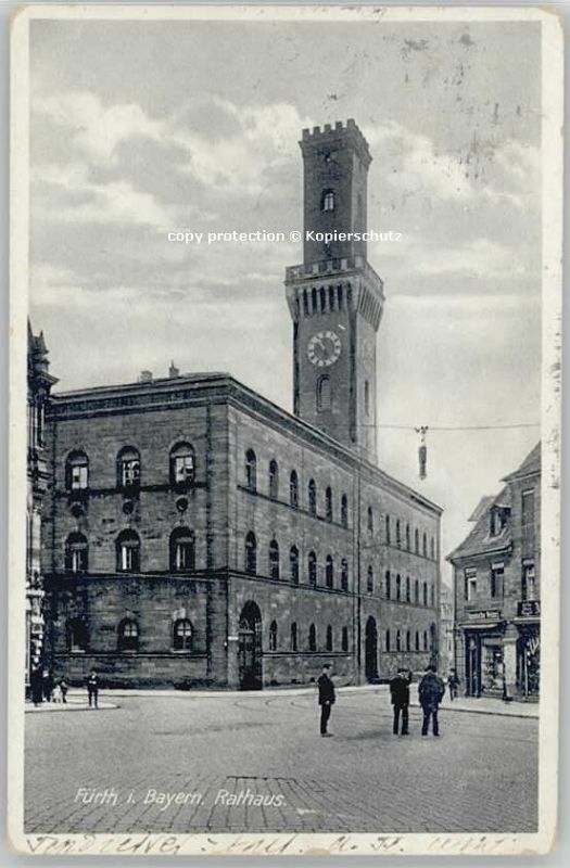 Fuerth Bayern Rathaus x 1931 Nr. we02932 - oldthing ...