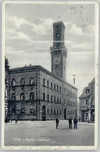 Fuerth Bayern Rathaus x 1931