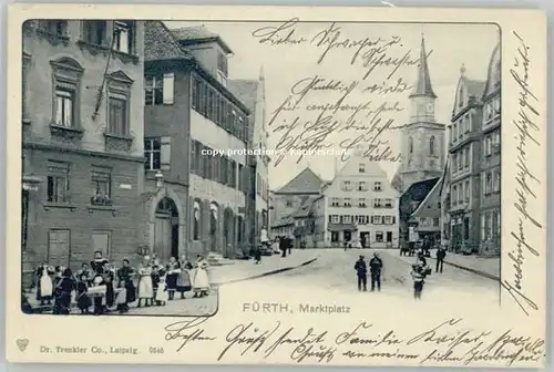 Fuerth Bayern Marktplatz x 1900