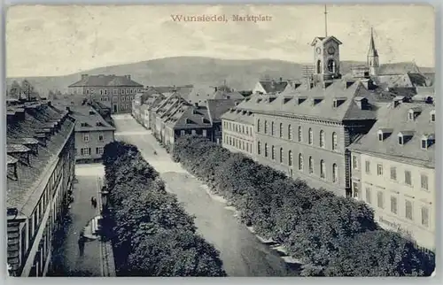 Wunsiedel Marktplatz x 1890-1920