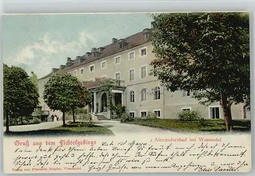 Wunsiedel Alexandersbad x 1890-1920