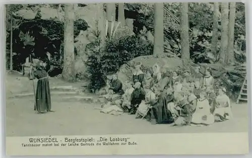 Wunsiedel Bergfestspiel Die Losburg * 1910